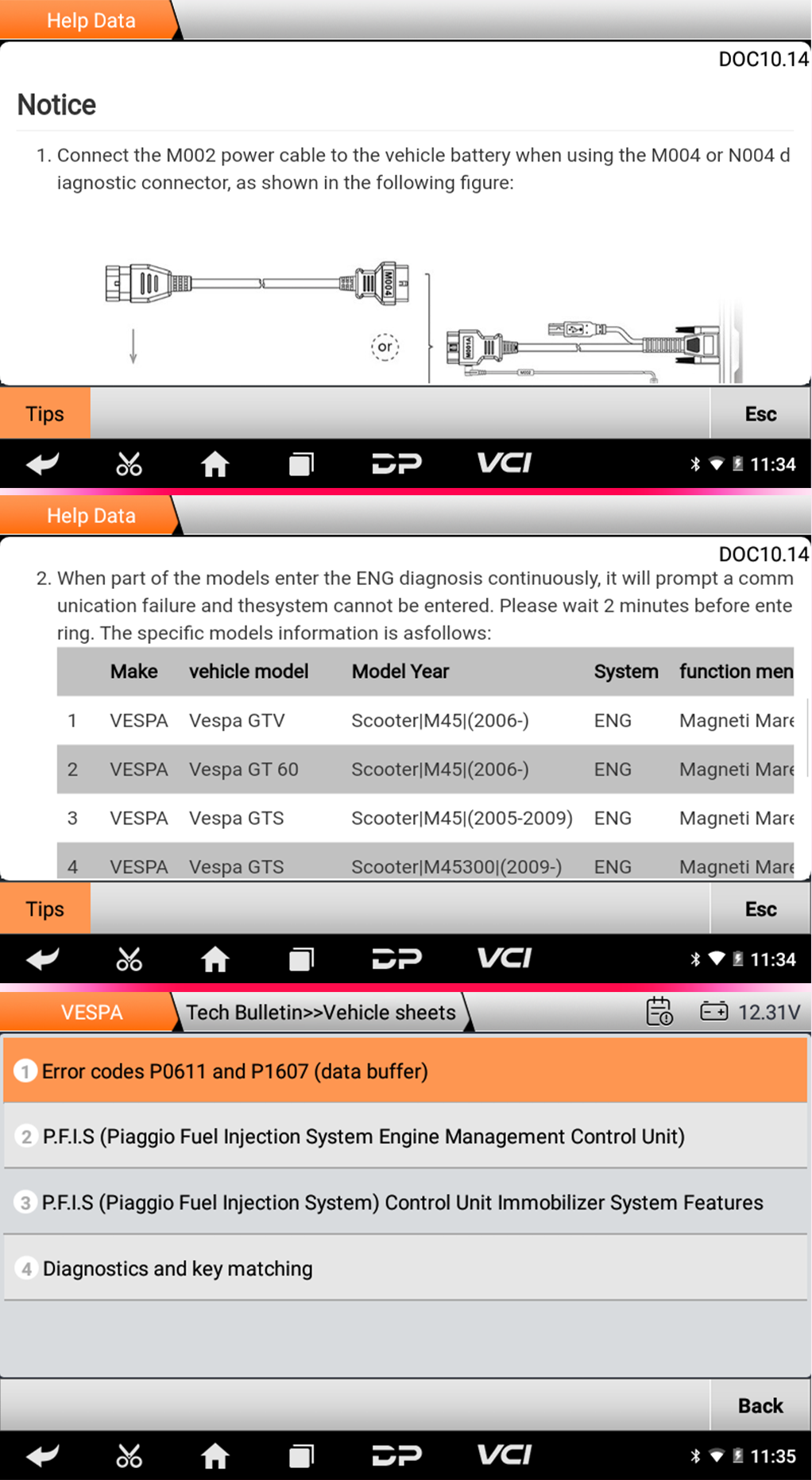 MyCartech - ISCAN VESPA - Detaljer 2