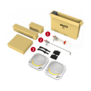 MyCartech - SmartSafe WA613 - Wireless 3D Wheel Aligner - Tilleggspakke - Front